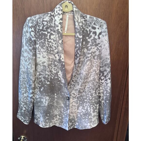 TRUTH AND PRIDE SILK BLAZER; SIZE SMALL - Picture 2 of 6